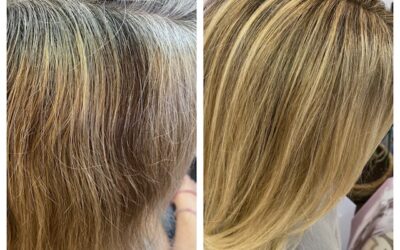 Arreglo de color y cobertura de canas con productos Secretos del Agua