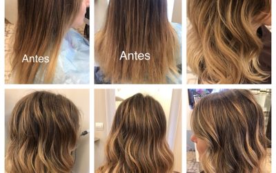 Arreglo de mechas y melena