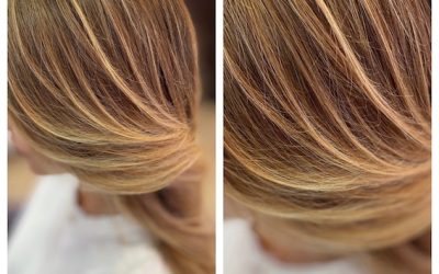 Un cabello sano es primordial para un color bonito